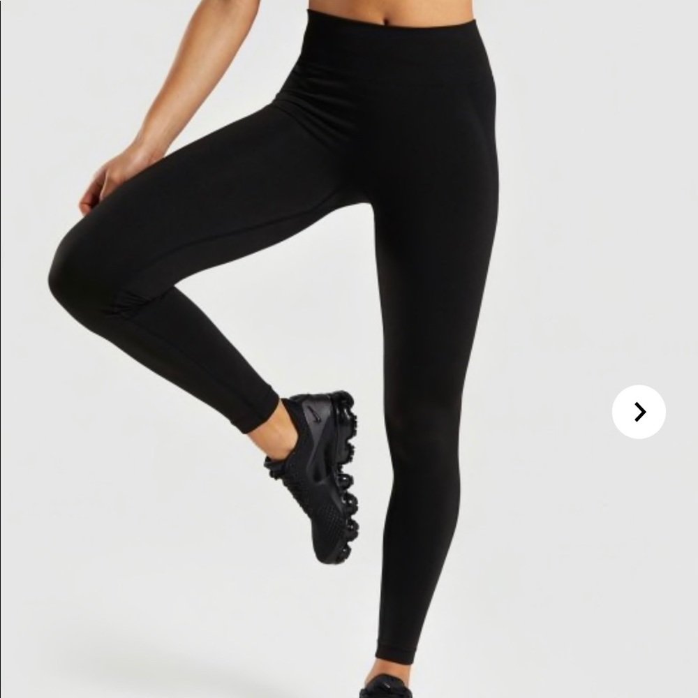 Gymshark Flex High Waisted Leggings Black/Charcoal